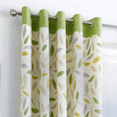 Fusion Beechwood Green Eyelet Curtains Fusion Beechwood Green Eyelet Curtains